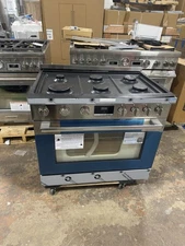 Bosch 36" 3.4 Cu.Ft 6 Sealed Burners 800 Series Freestanding Gas Range HGS8655UC