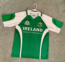 Vtg Croker Sport Ireland Gaelic Football Jersey Mens Size M Green Shirt Celtic
