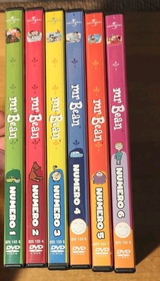 Mr Bean The Animated Series - 6 DVDs Nummern 1-6 sehr gut