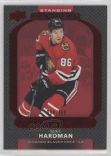 2021-22 Upper Deck Ovation Rookies Red Standing 98/100 Mike Hardman #110 0c3