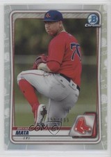 2020 Bowman Chrome Prospects Refractor 156/499 Bryan Mata #BCP-128 5h0
