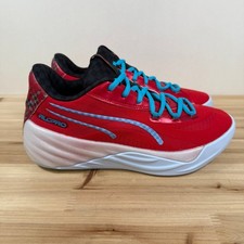 PUMA All-PRO Nitro Scoot Low O.D.D. Mindset Basketball shoes 7Y Mens 7 Red Blue