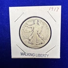 1917 Liberty Walking Half Dollar 50C Business Strike Circulated Ungraded