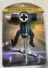 Multi-Function Skateboard Tool Black