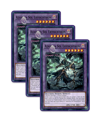 Yugioh! Azamina Sol Erysichthon ROTA-EN032 (C) 1st Ed ''Azamina Deck Support''