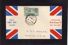 INDIA - 1937 - KG VI - CORONATION - FIRST DAY COVER - DOW HILL DARJEELING -RARE