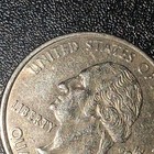 2001-D New York State Quarter mint die errors making it gold and black and gray  — photo 5