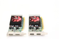 LOT OF 2 AMD Radeon R5 430 2GB low profile Graphics Video Card GDDR5. SKU221249