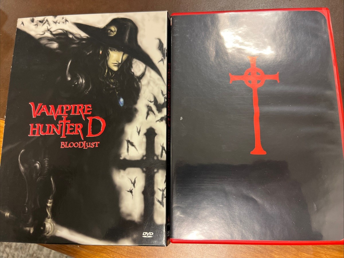 Vampire Hunter D: Bloodlust (DVD, 2002) Anime Complete with Insert