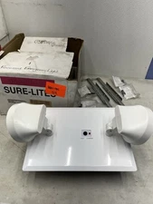 SURE LITES RLM2 Two Headed Recessed Steel Housing Emergency Lighting Unit 6V