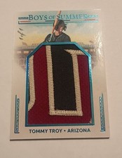 2024 1 of 1 Panini Boys of Summer - Jumbo Prospect Tommy Troy #JPM-TT   1/1