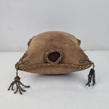 coussin de mariage, Napoléon III,  XIXè, Velours, Globe De Marié, Ancien 