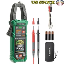 AC DC Clamp Meter Digital Multimeter Inrush Measurement Non-Contact Voltage Test