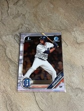 2019 Bowman Chrome Riley Green Chrome Rookie