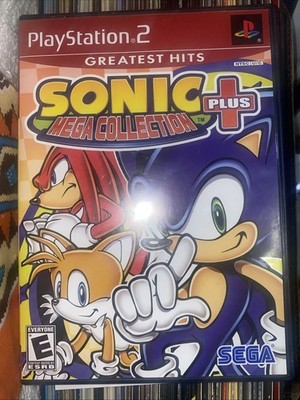 SONIC MEGA COLLECTION + PlayStation 2 PS2 game (2004) CIB complete