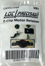 LOC Precision Z-Clip Motor Retainer MR1 2 pack