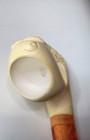 Vintage Bearded Man Tobacco Pipe (Meerschaum?) w/Case — photo 5