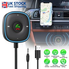 New Wireless Bluetooth 5.3 Audio Receiver Car Adapter Hands-Free Music USB AUX​