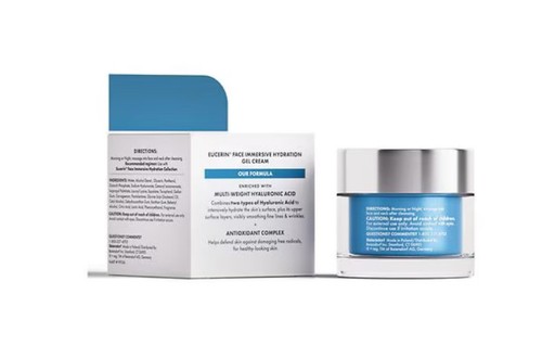 Eucerin Gel Hidratante Inmersivo Crema con Ácido Hialurónico (Nuevo Sellado de Fábrica) - Imagen 2 de 2