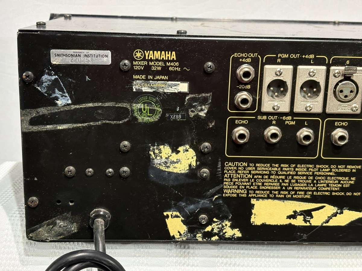 Yamaha M406 6-Channel Rackmount Audio Mixer - TESTED | eBay