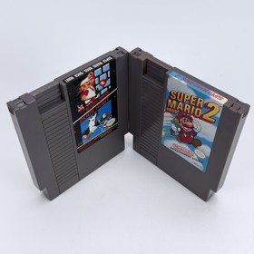 Super Mario Brothers/Duckhunt and Super Mario Bros. 2 (Nintendo NES, 1988)