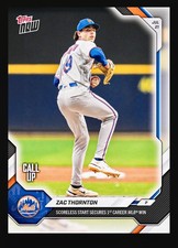2026 TOPPS NOW 476 ZACH THORNTON METS 6 SCORE...
