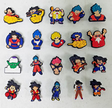 Dragon Ball Z Jibbitz Shoe Charms for Crocs ( Lot of 20 ) NEW