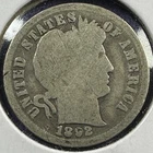 New Listing1892 25C Barber Dime (89703)