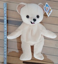 1999 Snuggle Bear Bean Bag Plush CLEAN New With Tags Ships FREE NWT 7.5"