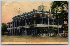 Bloxham Hotel Tallahassee Florida FL 1907 Postcard