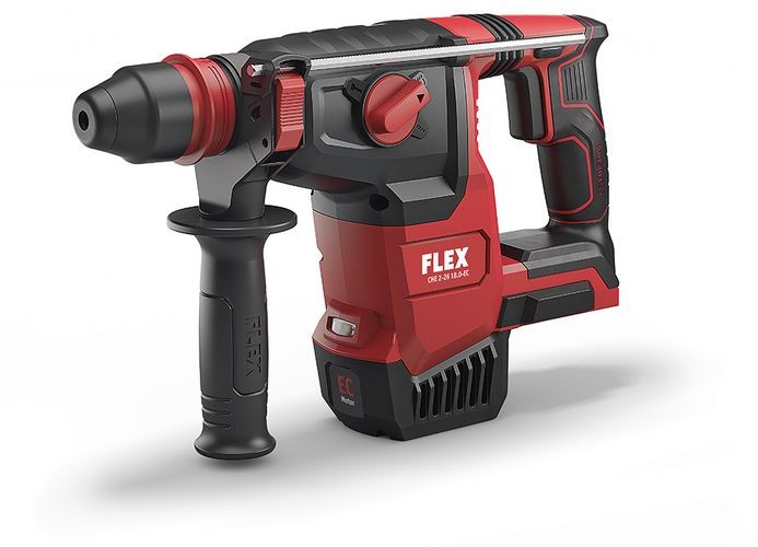 Marteau 18V CHE 2-26 FLEX résout les blocages dans le béton armé sans câble encombrant