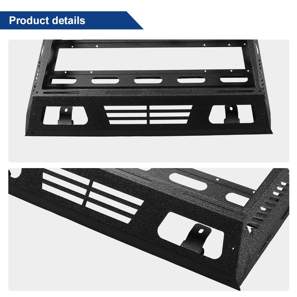 57x43'' Universal Roof Rack Heavy Duty Steel Cargo Top Luggage Carrier Basket