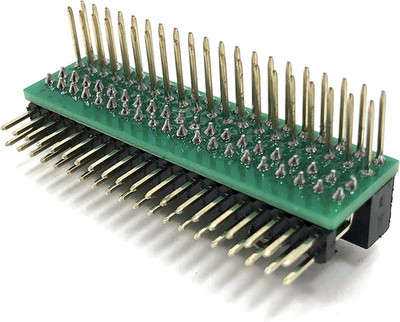 Micro Connectors Raspberry Pi 40-Pin GPIO 1 to 2 Expansion Board (Ras-Gp02),Gree