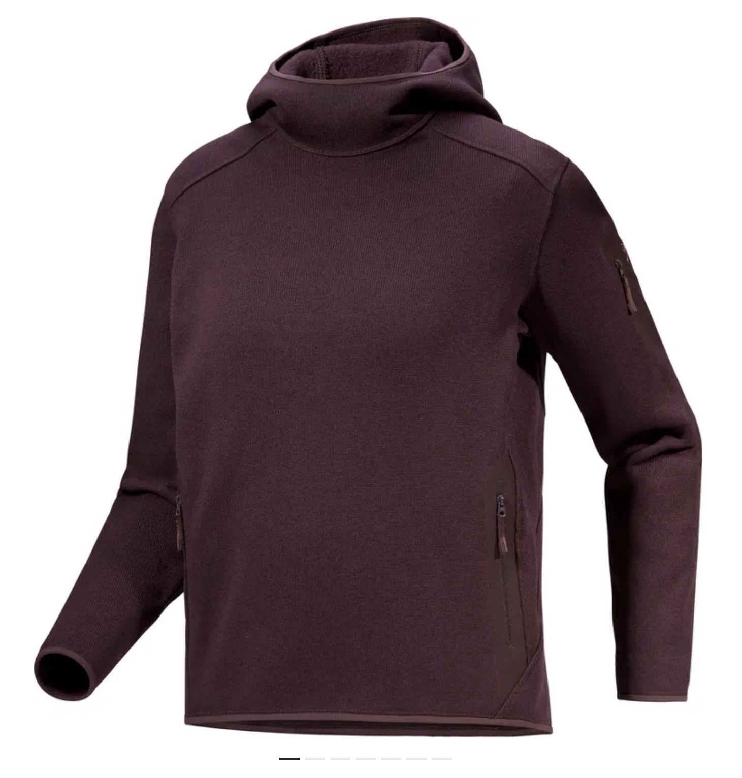 Arc'teryx Womens Covert Pullover Hoody Phantasm Heather M image 2