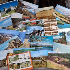 Topographical Postcard Bundle: Scotland