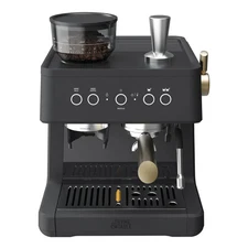 Thyme & Table Barista-Grade Expresso Machine Slate Grey