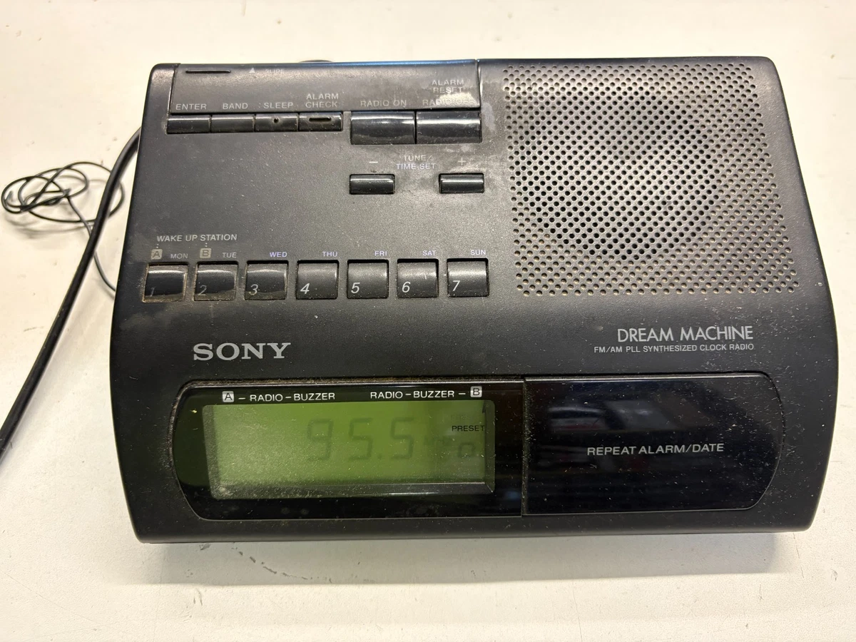 Radio despertador vintage Sony ICF-C303