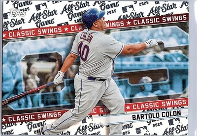 2025 Topps All Star Game - Bartolo Colon #CS-16 Classic Swings