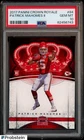 2017 Panini Crown Royale #84 Patrick Mahomes II Chiefs RC Rookie PSA 10 GEM MINT