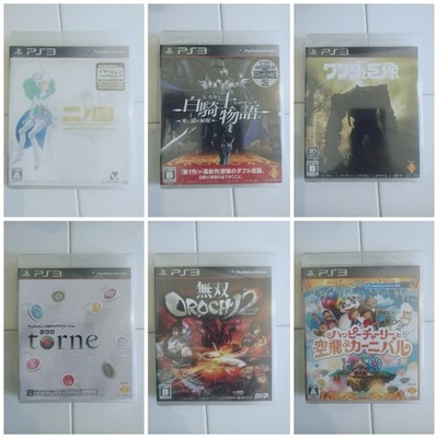 Ni No Kuni, White Knight Chronicles, Torne, Shadow Of the Colossus Ps3 Japan 