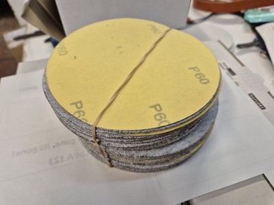 500x 150 mm - P60 Haken & Öse Alox Dwt Papierscheiben Posten A 120 Handwerk UK