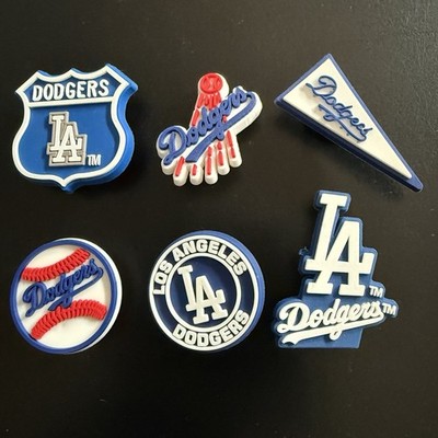 6-Pack Los Angeles Dodgers Clog Shoe Charms Ohtani World Series baseball Charm