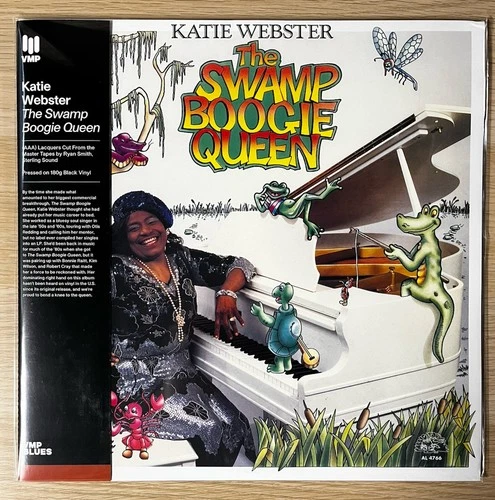 Katie Webster Swamp Boogie Queen VMP Press Out Of Print Bonnie Rait Sealed New