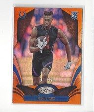 2018 Certified Football Mirror Orange Parallel Singles xxx/225 - You Choose