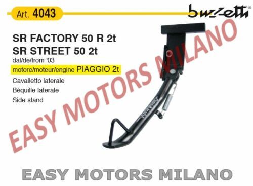 4043 BUZZETTI Montageständer Seite Sr Ditech 50 2003 Motoren Piaggio - Bild 1 von 2