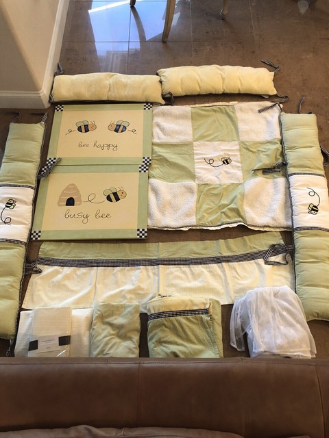 honey bee crib bedding