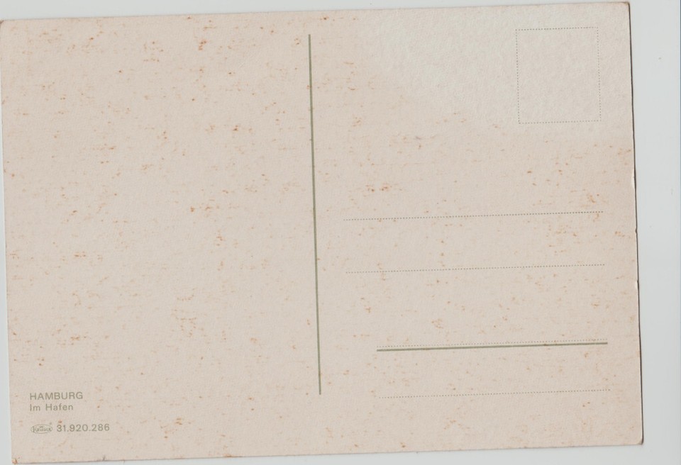 AK 1970 Hamburg Hafen Schiff Dampfer Frachter Shell Friedrich