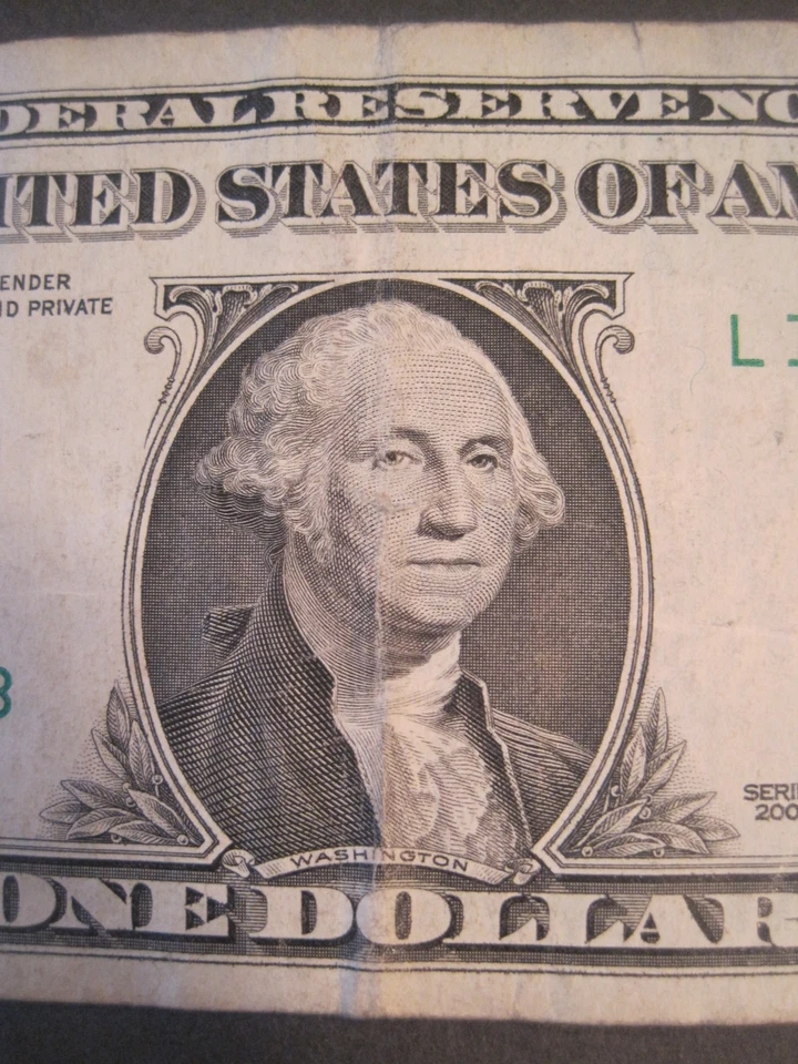 BIRTHDAY ANNIV NOTE~OCT 2, 1983 10021983 Fancy Serial $1 One Dollar FRN 2006 CIR - Image 3 of 4