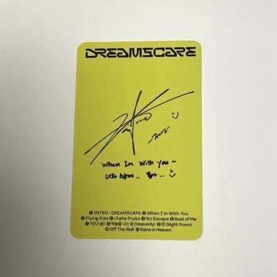 nct dream dreamscape Geno photo card REAL CITY Ver. | eBay