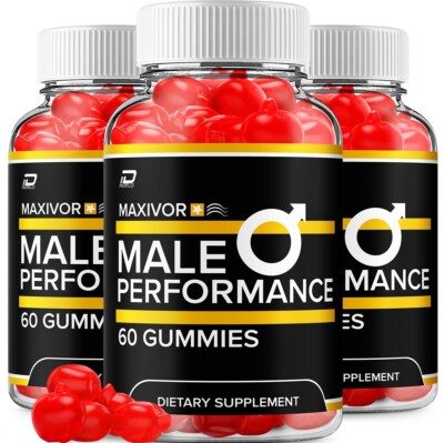 (3 Pack) Maxivor Gummies for Men   Maxivor Male Gummy All-Natural Reviews